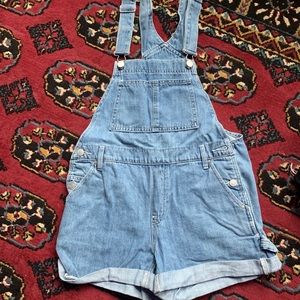 Overall Shorts